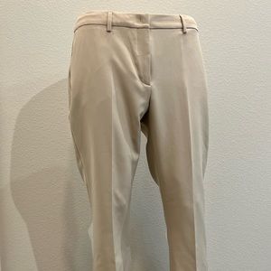 Seventy Venezia Men’s Flat Front Dress Pants in Khaki